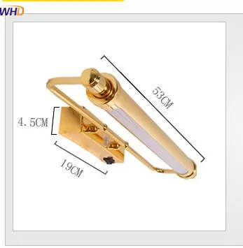 Европейский светодиодный светильник IWHD для ванной комнаты водонепроницаемый