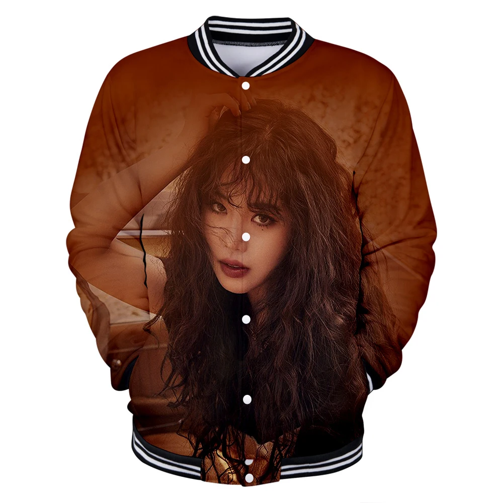 (G)I-DLE 3D Printed Women/Men Baseball Jackets Long Sleeve Jacket 2019 Hot Sale Casual Cool Streetwear Clothes plus size 4xl | Женская