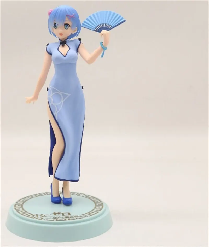 О: жизнь в другом мире от Zero Rem China Dress Ver. ПВХ фигурка Коллекционная модель игрушки