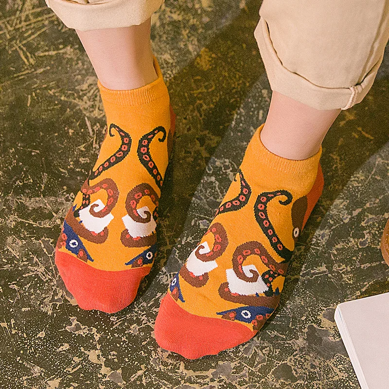 10 Пар/лот A131 носки производители новых женщин персонализированные мультфильм