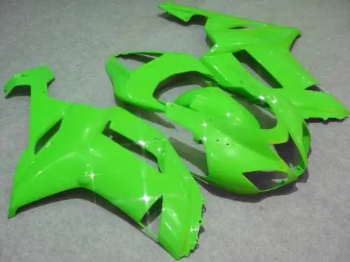 Набор обтекателей мотоцикла для KAWASAKI Ninja ZX6R 636 07 08 ZX 6R 2007 2008 zx6r ABS целые зеленые