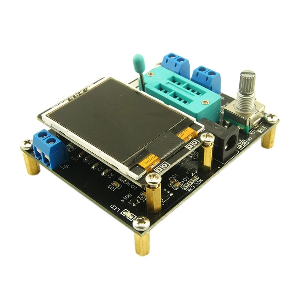 Component Digital LCD GM328A Transistor Tester Meter Graphic Diode Capacitance ESR Voltage Frequency | Инструменты