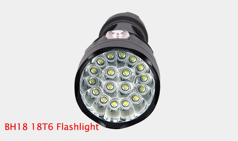 Bcmsjvh USB Перезаряжаемые светодиодный фонарик 18x CREE xm-l T6 30000 люмен Водонепроницаемый светодиодный тактический Lanterna Факел с 18650 Батарея