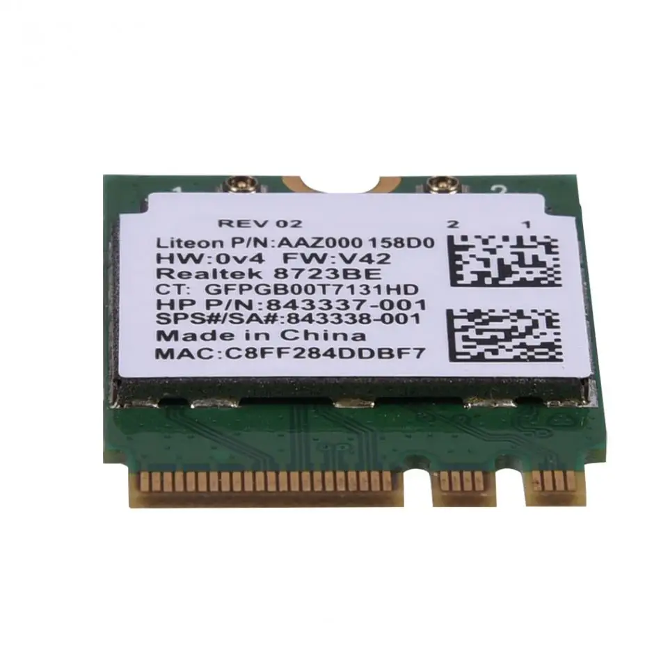 2,4G Bluetooth wifi сетевая карта беспроводная карта 2 в 1 для Dell Toshiba acer Asus с NGFF M2 слотом сетевые карты