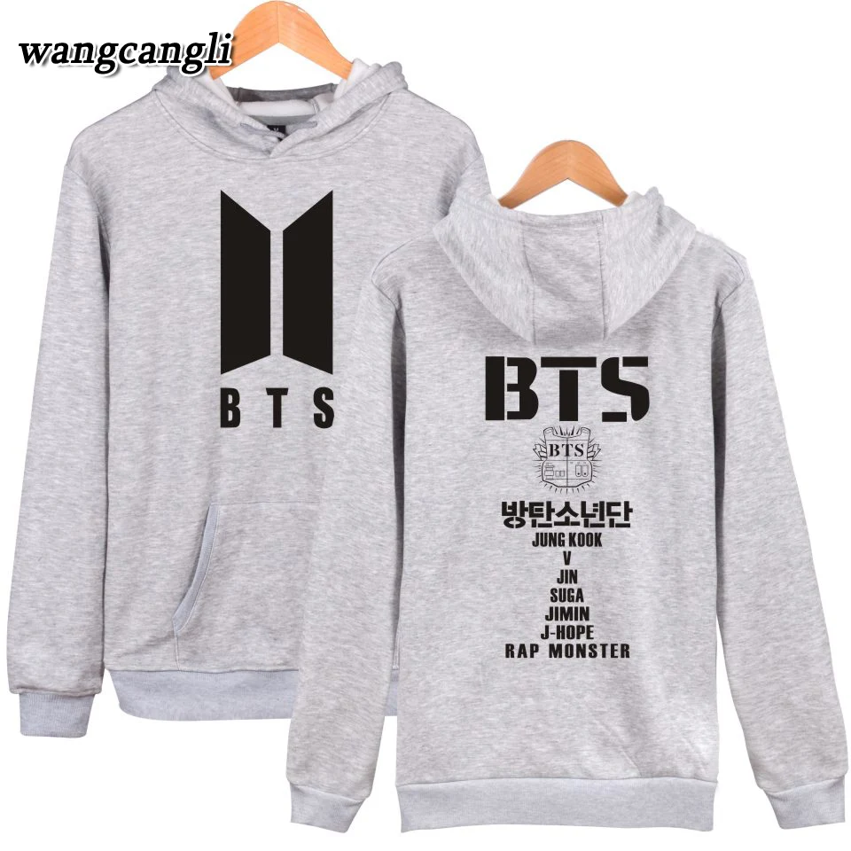 Фото БЦ К поп Бейсбольная Куртка Harajuku толстовки женские популярные Bangtan KPOP БЦ К поп Бейсбольная Куртка Harajuku толстовки женские популярные Bangtan KPOP