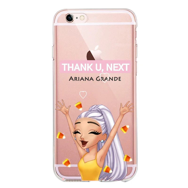 TPU Чехол с надписью «God Is A Woman Thank U Next Ariana Grande» для iPhone 6S 6 7 8 plus x XR 11Pro MAX Ciciber чехол для телефона Fundas Fashion Nova - Цвет: TPU