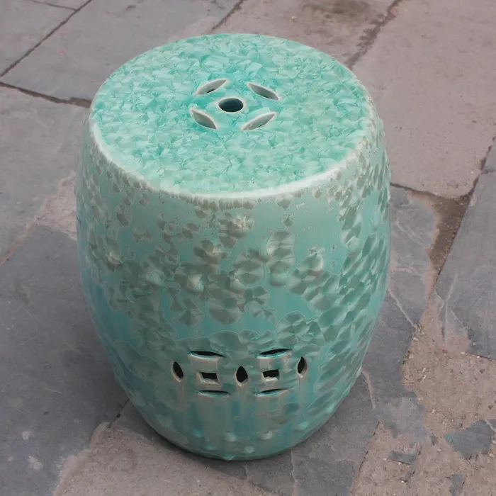 Китайский садовый стул Цзиндэчжэнь новый дизайн керамический унитаз табурет для