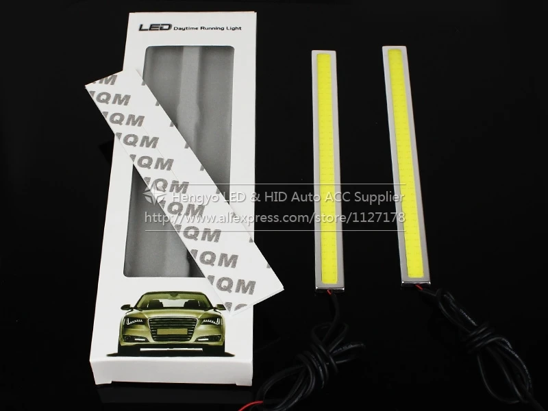 Стайлинг автомобиля 2 шт. Алюминиевые 12 В Высокая мощность 20 Вт тонкие