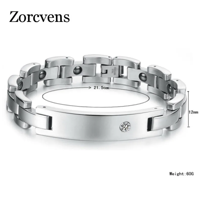Новинка 2020 магнитные браслеты для влюбленных zorcins из нержавеющей стали 316L