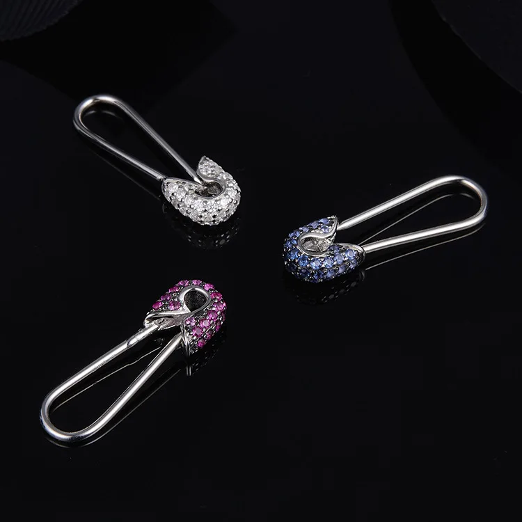 Серьги подвески женские из серебра 925 пробы 3 цвета|Серьги-подвески| |