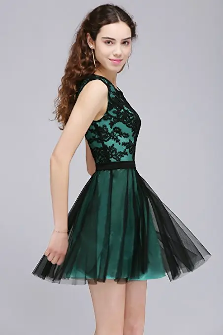 Vestido de Festa Curto сексуальное бордовое розовое Тюлевое короткое платье для выпускного вечера es черное кружевное Дешевое реальное фото вечернее платье для выпускного вечера