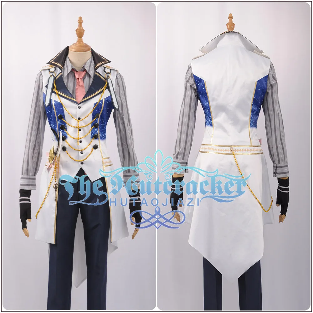 IDOLiSH7 триггер белый специальный день Kujo Tenn Косплей Костюм на заказ крутая