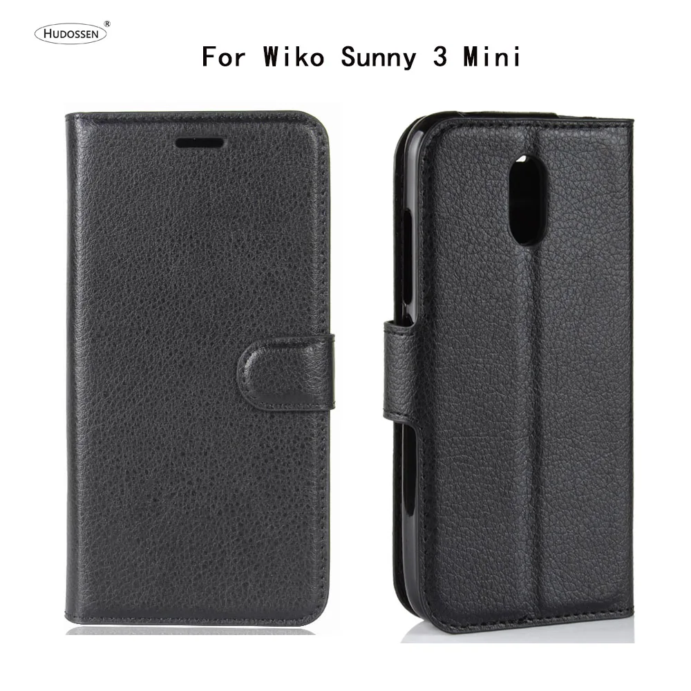 HUDOSSEN для Wiko Sunny 3 мини Чехол Роскошная Обложка на заднюю панель из искусственной