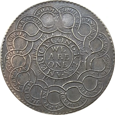 Реплика Superb 1776 Континентальный Curency копия монет 90% копировальный производитель