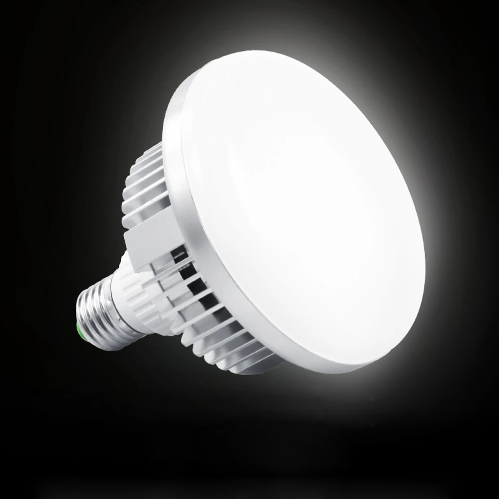 Металлический 65W 5500K 220V светодиодное освещение для фото студия видео лампа