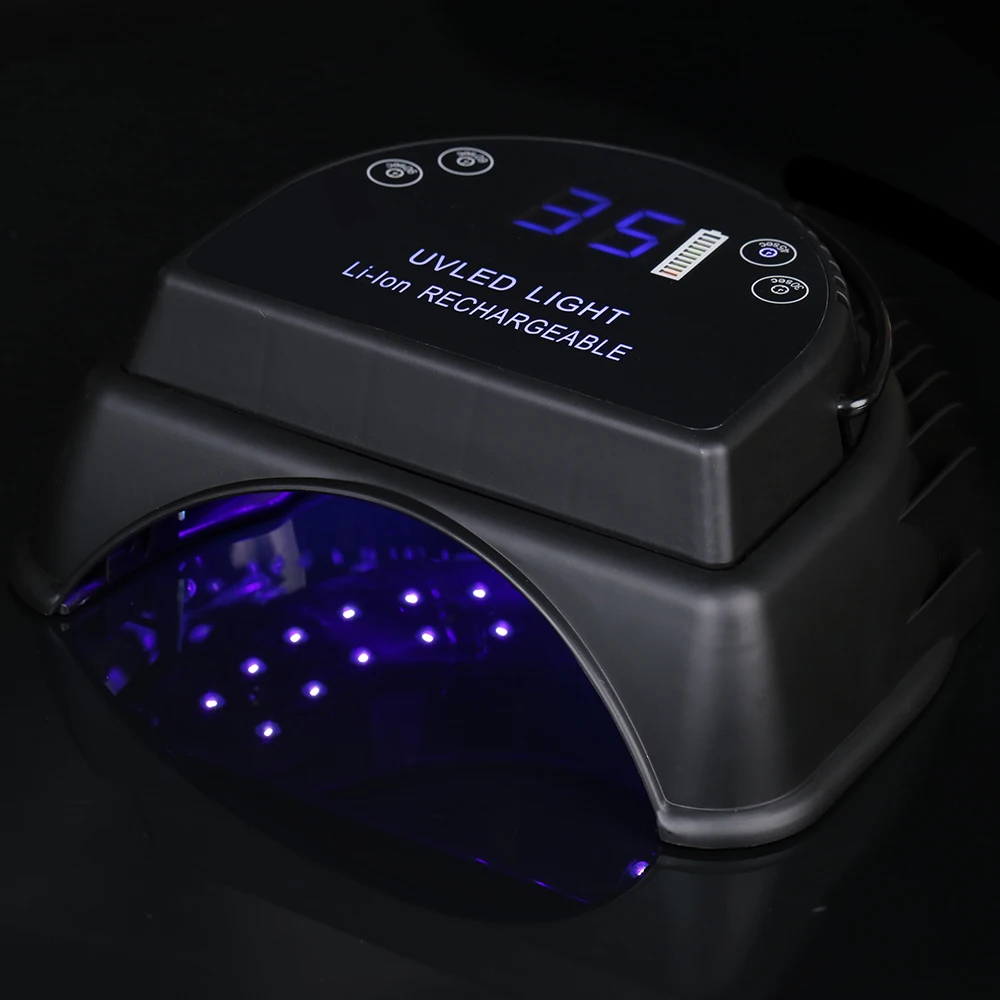 Bfaccia Professional Nail Polish Dryer Auto-Sensing Lithium Nail Lamp LED UV Lamp Nail Dryer Battery Wireless Charging