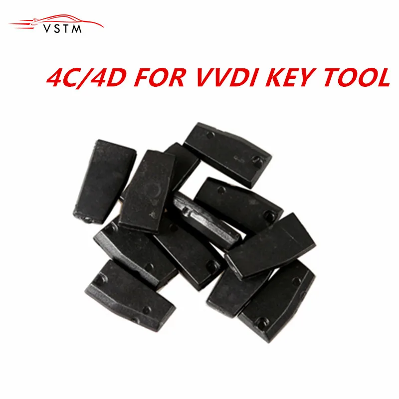 Оригинальный 4D 4C копировальный чип для XHORSE VVDI Key Tool 10 шт./лот|Ключ от авто| |