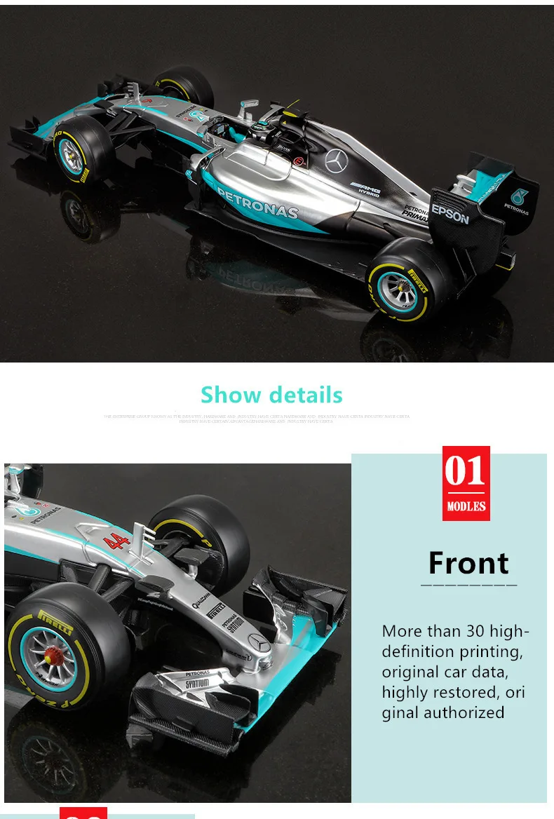 Bburago 1:18 Ferrari F1 производитель авторизованный имитационный сплав модель автомобиля ремесла украшение Коллекция игрушек инструменты