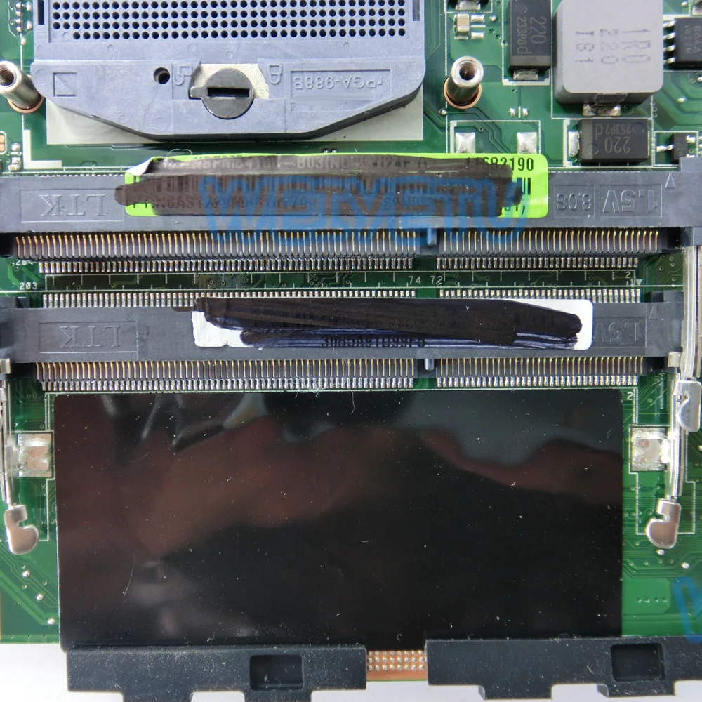 Материнская плата U24E PM для ASUS U24 P24E материнская ноутбука HM65 DDR3 REV 2 0 основная 100%