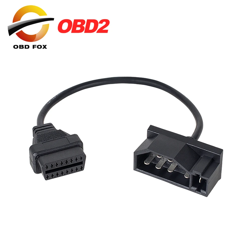 2019 7Pin 7 контактный разъем для OBD2 OBDII DLC 16Pin Женский адаптер автомобильного