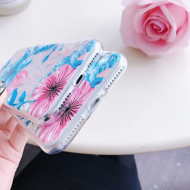 STROLLIFE Ретро Fiowers чехол для телефона iPhoneX XS Max XR экзотический узор мягкий TPU IPhone 8 6S 7
