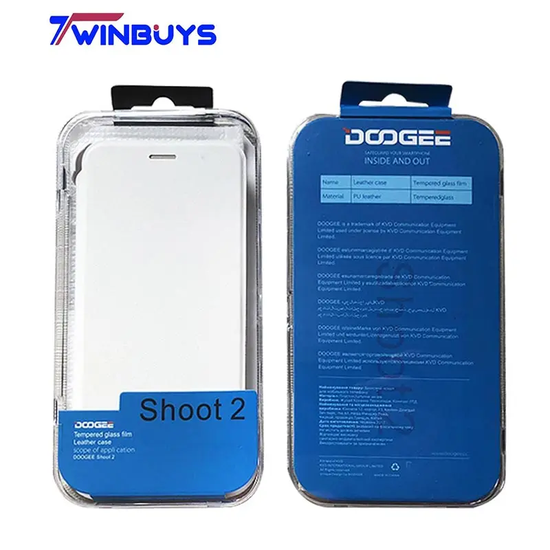 Защитный Горизонтальный кожаный чехол DOOGEE shoot 2 для смартфона 2|Чехлы-книжки| |
