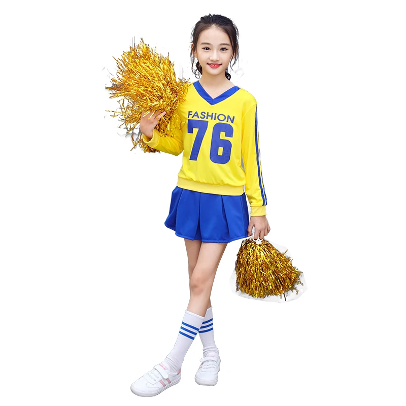 Танцевальный Костюм черлидера одежда для джазовых танцев бальных Черлидинга