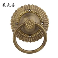haotian vegetarian antique door cymbals 13cm chinese antique door knocker door handle shop first classical pull ring