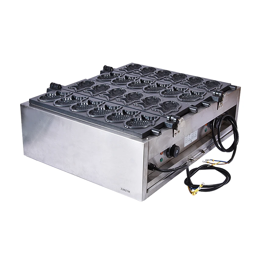 1 шт. FY 1102A 220 В 6000 Вт вафельница Taiyaki для рыбы антипригарная машина хорошего