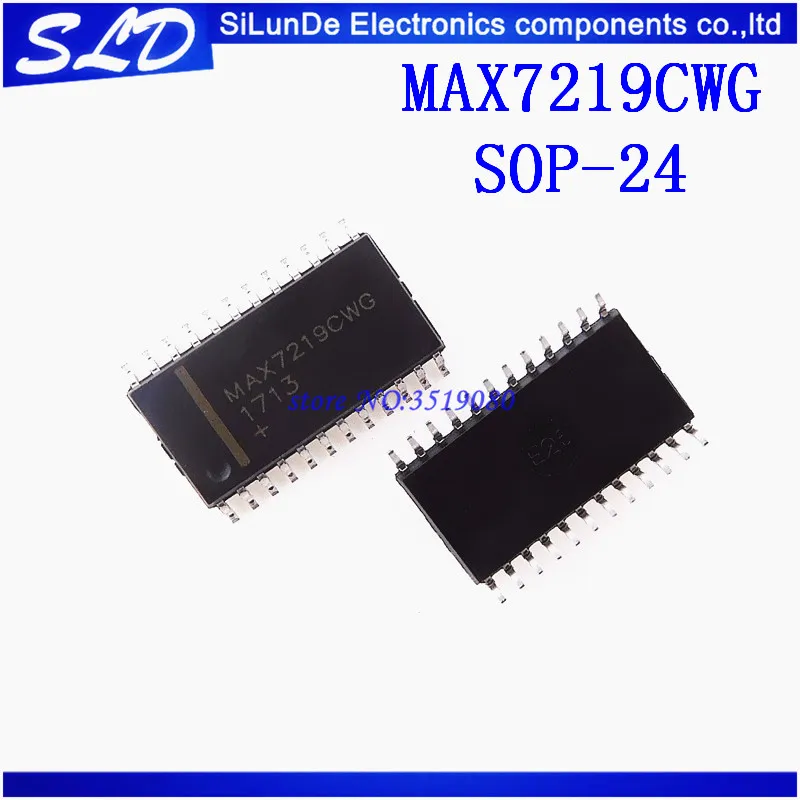

5pcs/lot MAX7219CWG MAX7219 SOP-24 new and original in stock