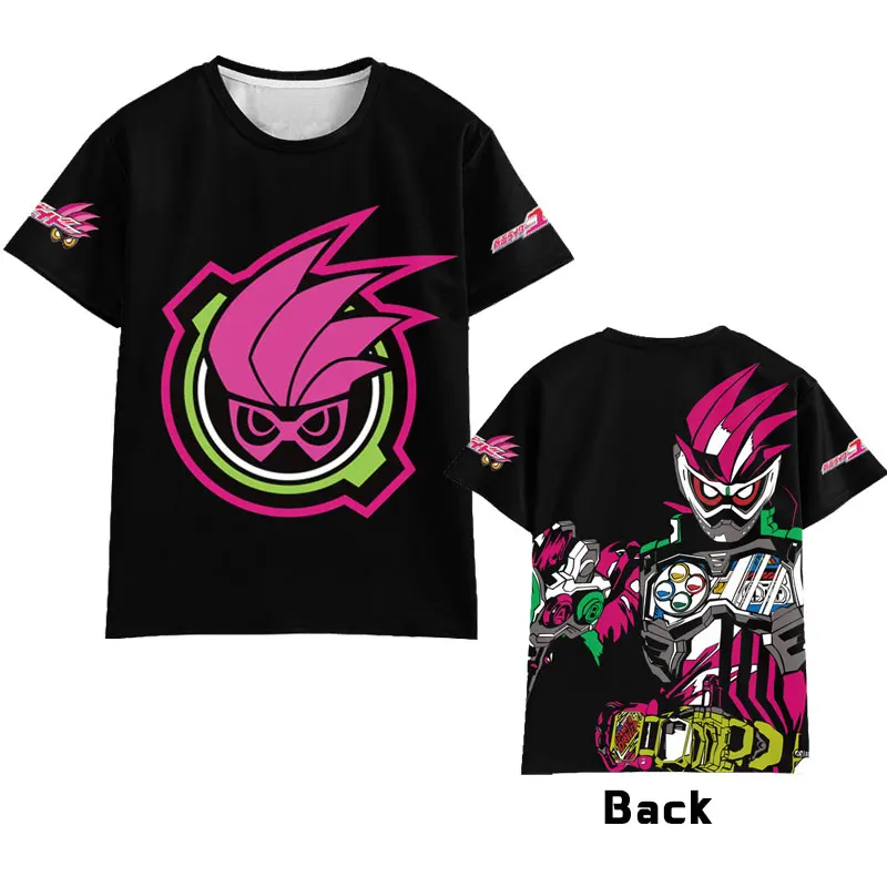Горячая аниме маскарадный наездник Kamen Rider Build zi-o ex-aid косплей футболка для мужчин и женщин короткий рукав платье костюмы топы унисекс футболка