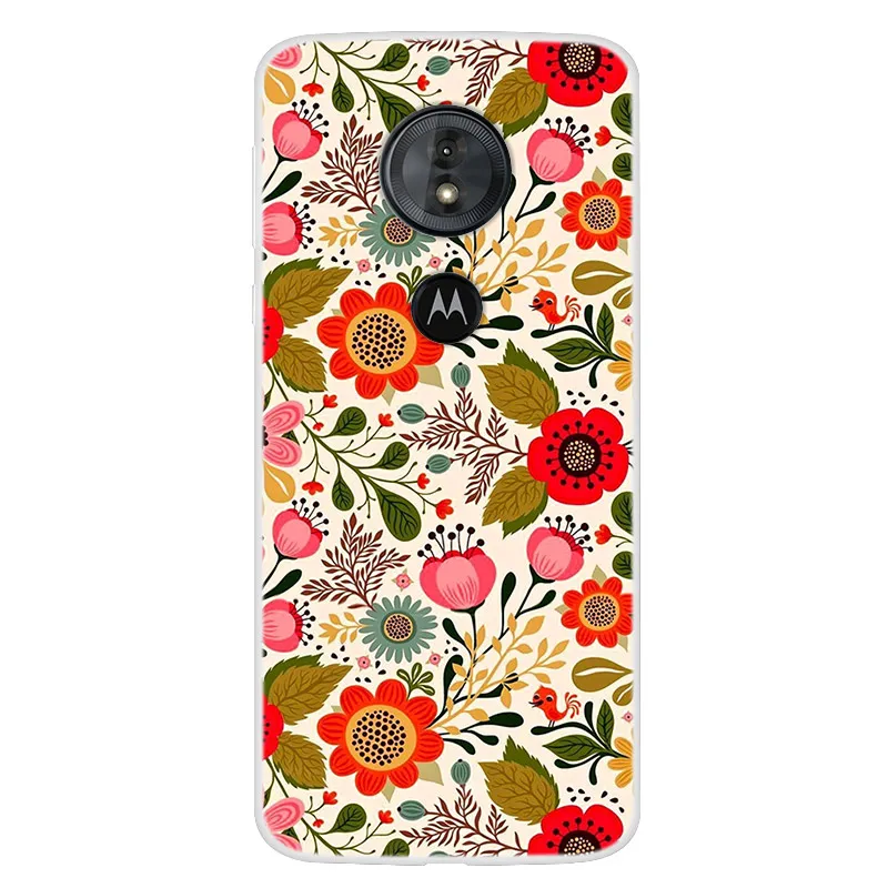 31 Чехол для Moto G6 Plus, мягкий силиконовый чехол из ТПУ с принтом, задняя крышка для Motorola Moto G6 Play, чехол для телефона G 6 Play, чехол для Moto G6, чехлы - Цвет: 31