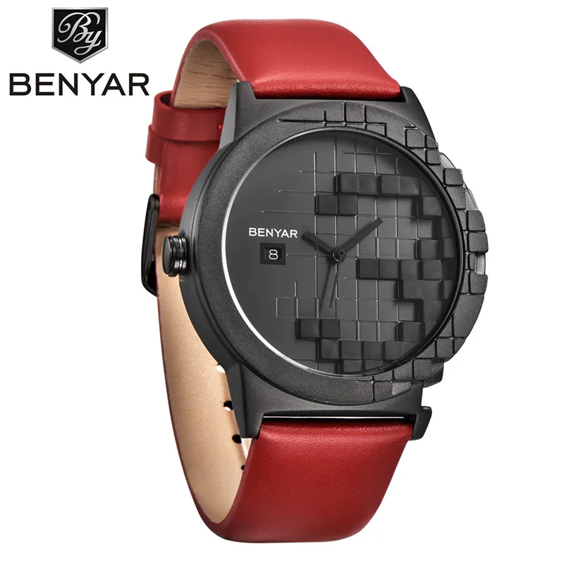 BENYAR 3D циферблат Дата автоматический Топ женские модные повседневные спортивные