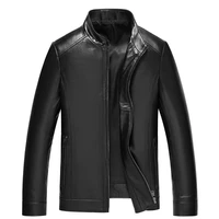 100 guaranteed natural sheepskin leather jacket black leather genuine clothing spring leather real outwear