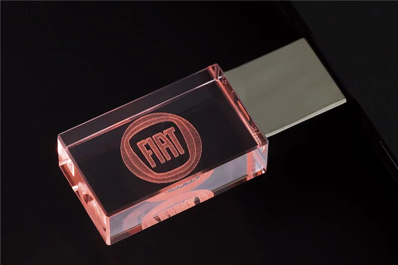 JASTER fiat crystal+ металлический USB флеш-накопитель 4 ГБ 8 ГБ 16 ГБ 32 ГБ 64 Гб Внешняя карта памяти u диск USB 2,0