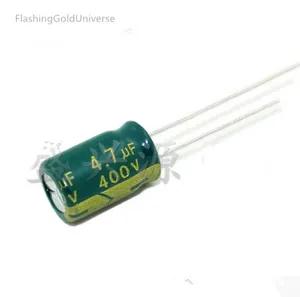 400V 4,7 UF 4,7 UF 400V Объем электролитного конденсатора 8X12 лучшее качество, Новинка