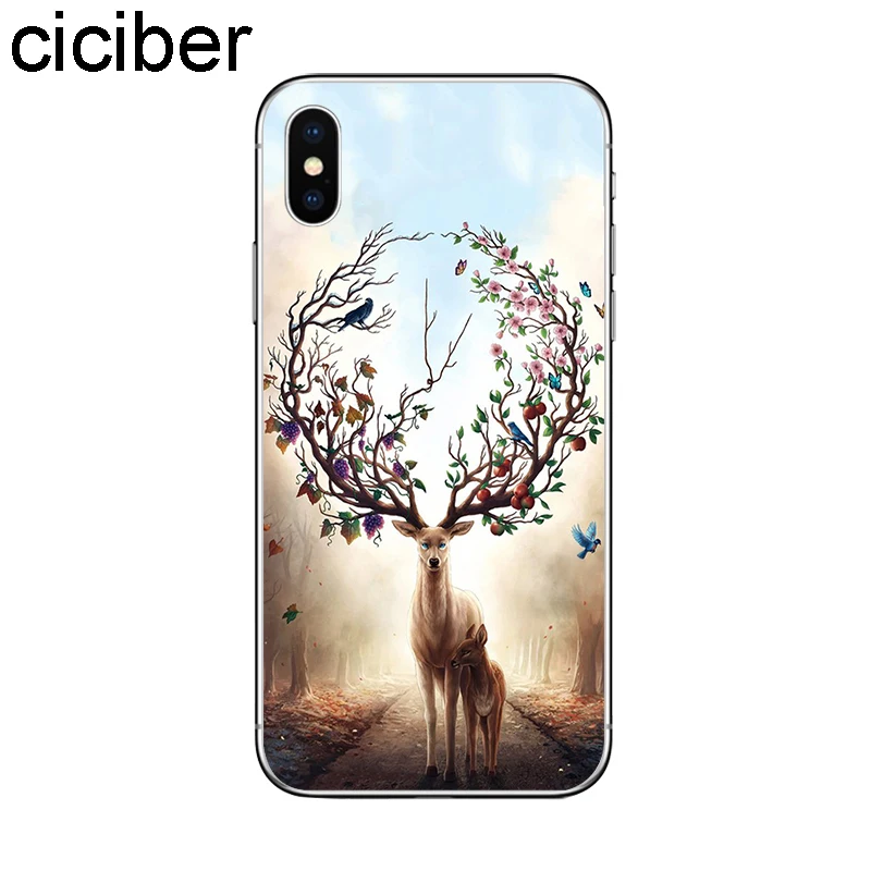 ciciber Animal Tiger Coque For iPhone 7 Case 8 6S Plus X XR XS Max Phone 5S SE Soft Silicone for iphone 11 Pro Cover |