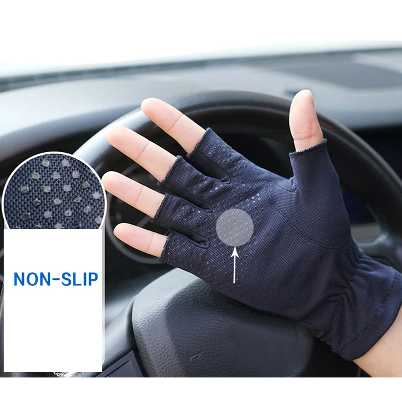 1 пара перчаток с открытыми пальцами тонкие перчатки для езды на велосипеде