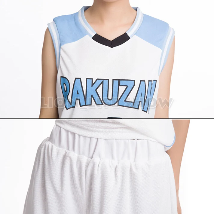 Спортивная одежда Kuroko no Basuke ракюзан 4 # баскетбольная майка с шортами полный
