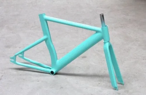 Fixie передач Рамки + Вилы подседельный 53 см Велосипедный Спорт Фикси/fixed gear и