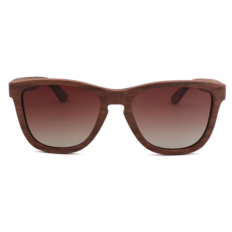 GRADIENT BROWN Стиль ретро моды, Защита окружающей среды, ручные бамбуковые и деревянные очки, простые мужские и женские солнцезащитные очки - Цвет линз: GRADIENT BROWN