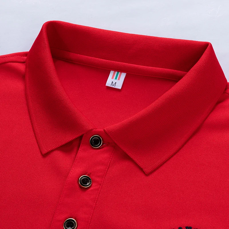 

YIHUAHOO Polo Shirt Men High Quality Men Cotton Short Sleeved Summer Shirt Brand Jerseys Polos Para Hombre Size M-4XL JCP-731