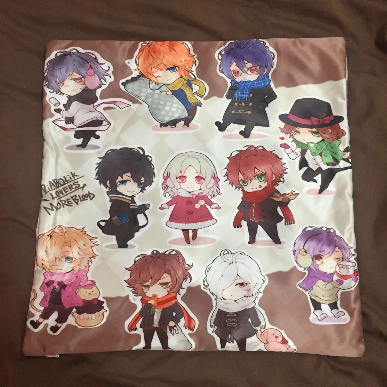 Diabolik Lovers Anime Two Side подушка чехол s обнимая Подушка Чехол для подушки Otaku косплей