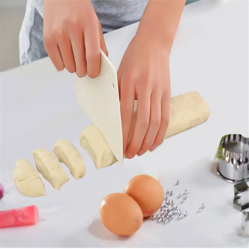 1 шт. DIY скребок для выпечки нож масла пластиковый резак торта кухонные
