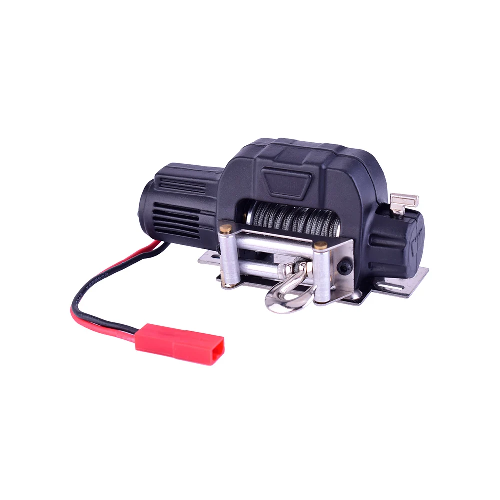 Мини электрическая лебедка переднего и заднего бампера JST Plug для 1:10 RC Car JEEP Axial SCX10