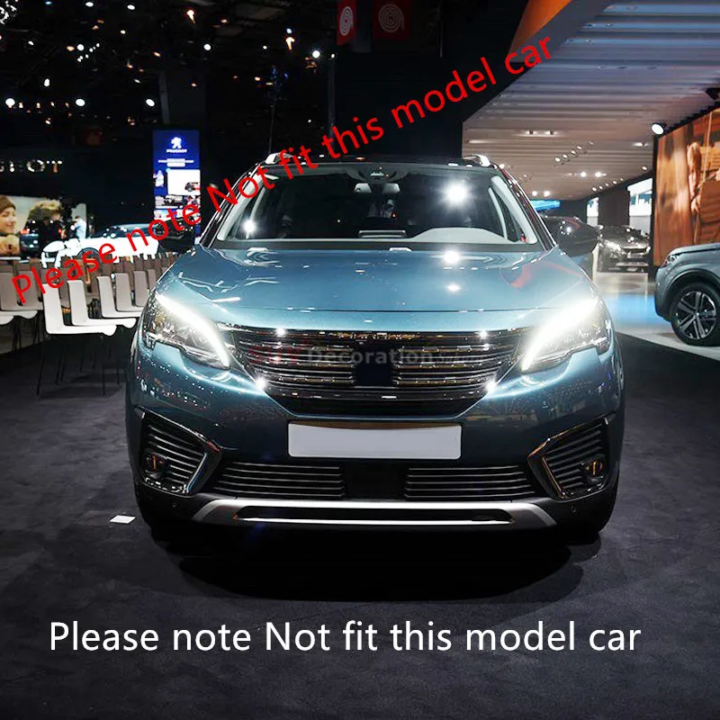 Для peugeot 5008 GT 2017 2018 аксессуары вся средняя решетка гриль и передняя
