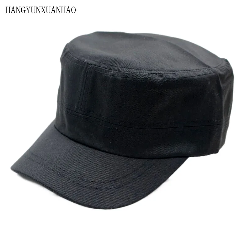 Шляпа с плоской крышей для мужчин и женщин хлопковая бейсболка летнего весеннего