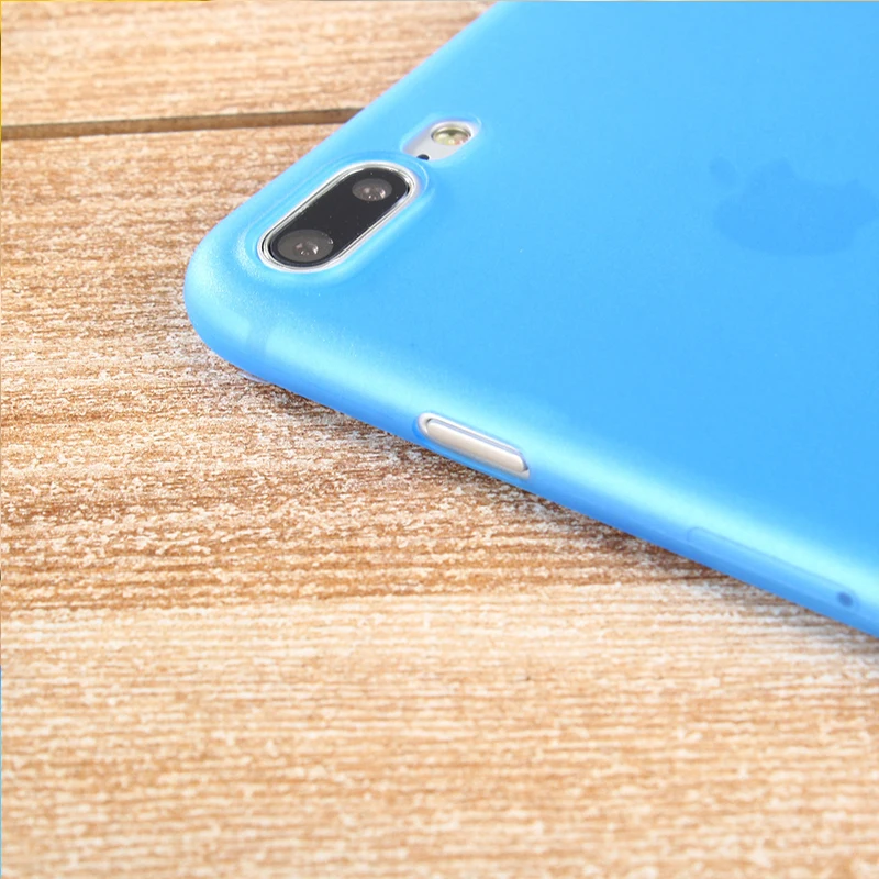 Прозрачный чехол для iPhone 7 Plus сверхтонкие чехлы из полипропилена телефонов 8