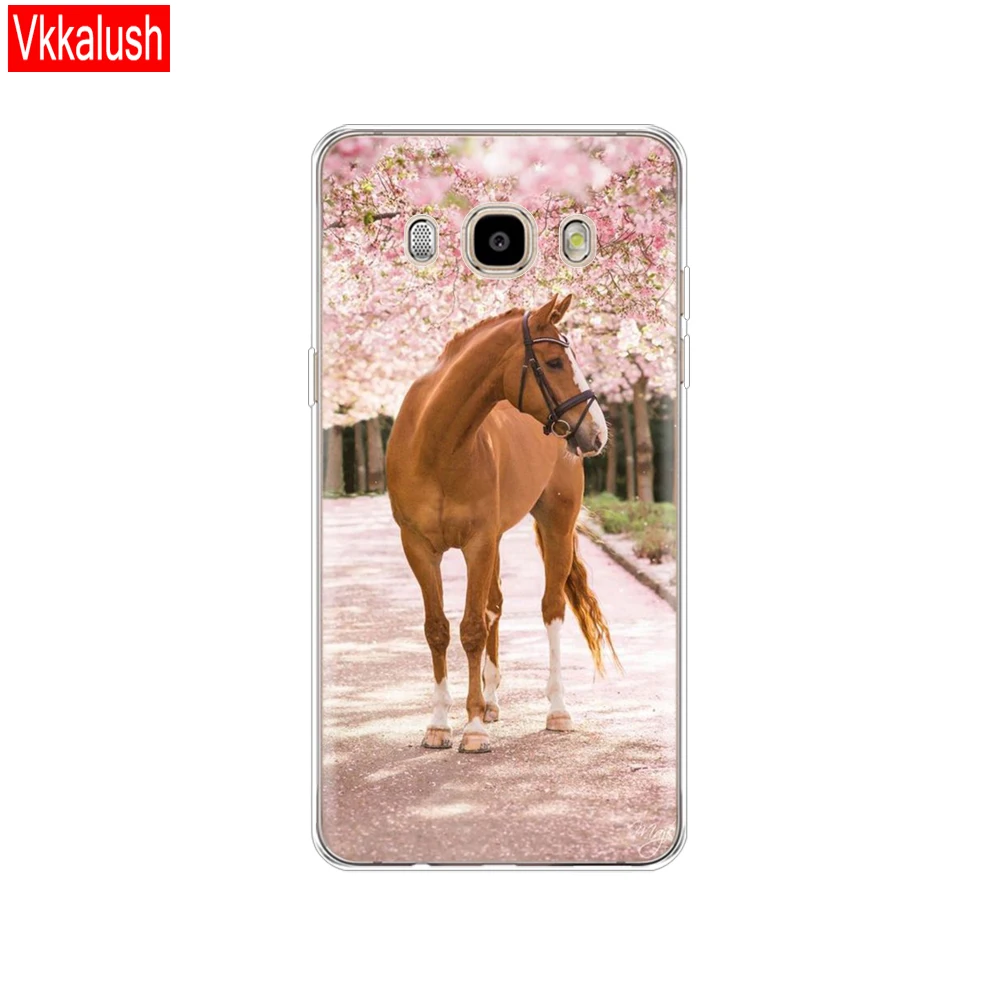 80066 Мягкий силиконовый чехол ТПУ для samsung Galaxy J5 чехол J510 J510F Крышка для samsung J5 чехол в виде ракушки - Цвет: 80066