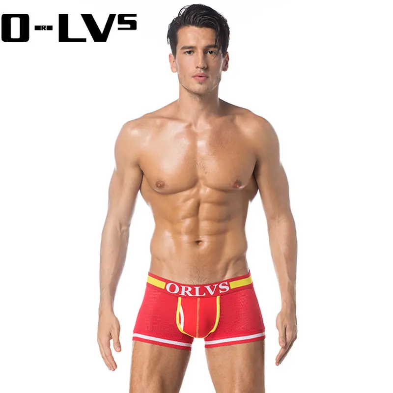 C мужские трусы боксеры 3 шт. мужское нижнее белье s Cueca Masculina Сетчатое летние для